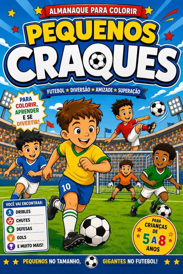 Capa de Pequenos Craques