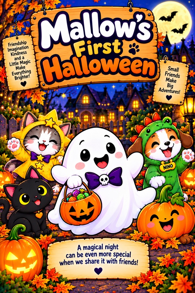 Mallow’s First Halloween cover